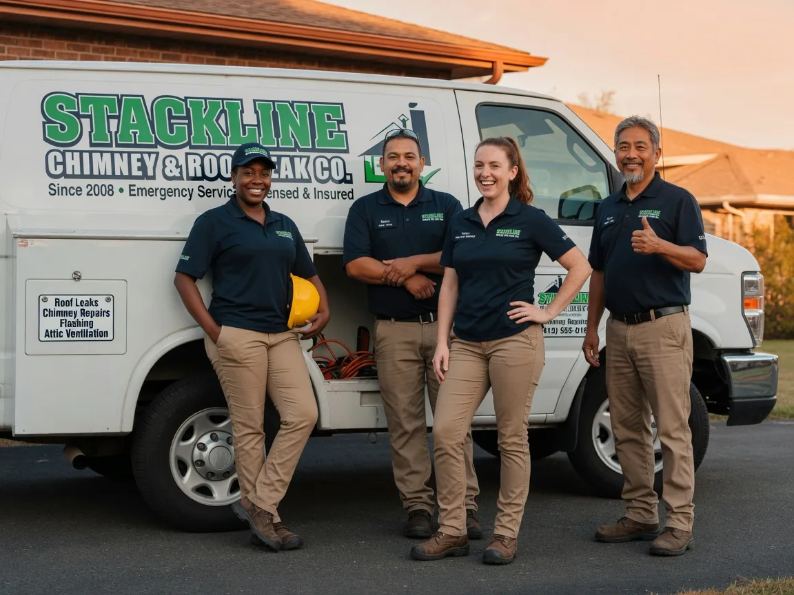 Chimney flashing repair company in Spearsville, LA